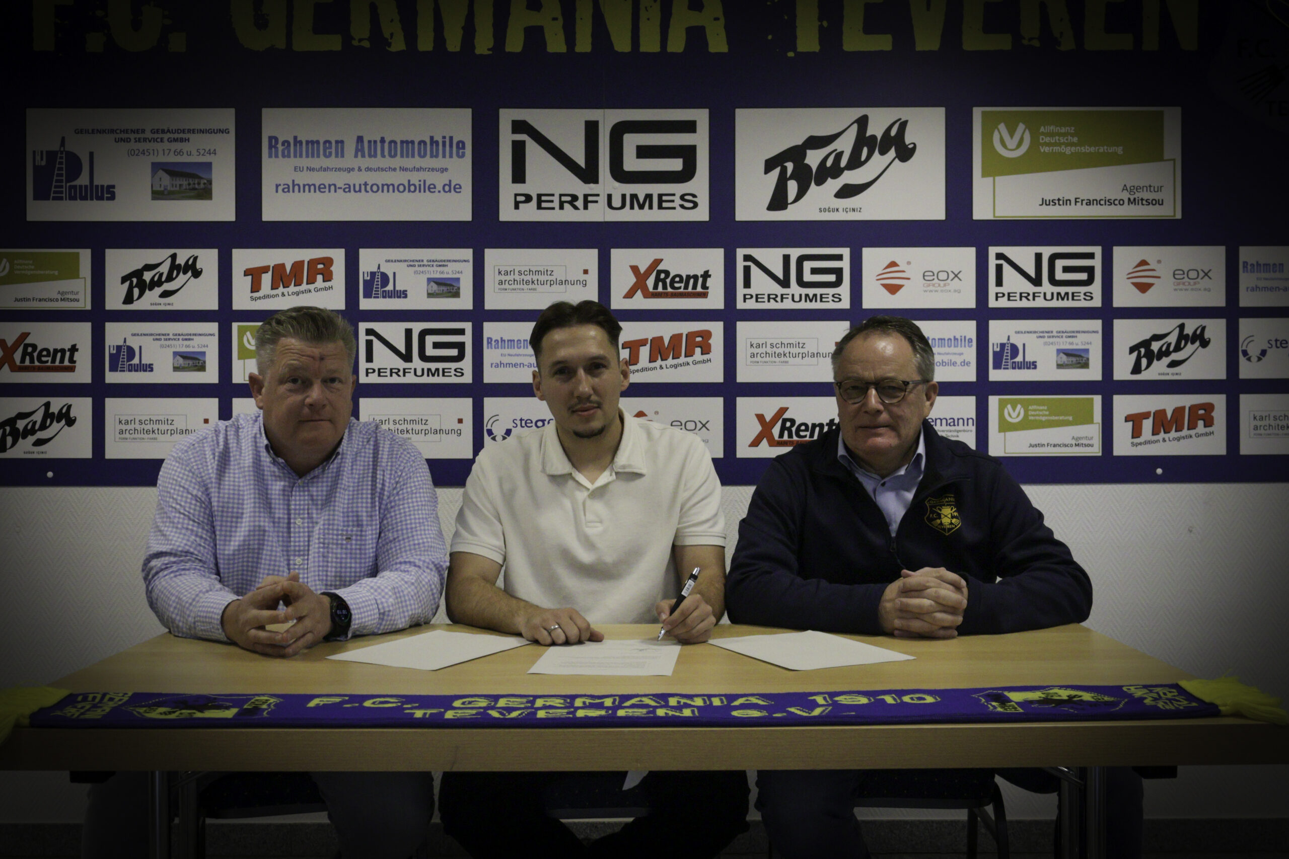 Germania Teveren verlängert mit Trainer Sebastian Wirtz bis 2028