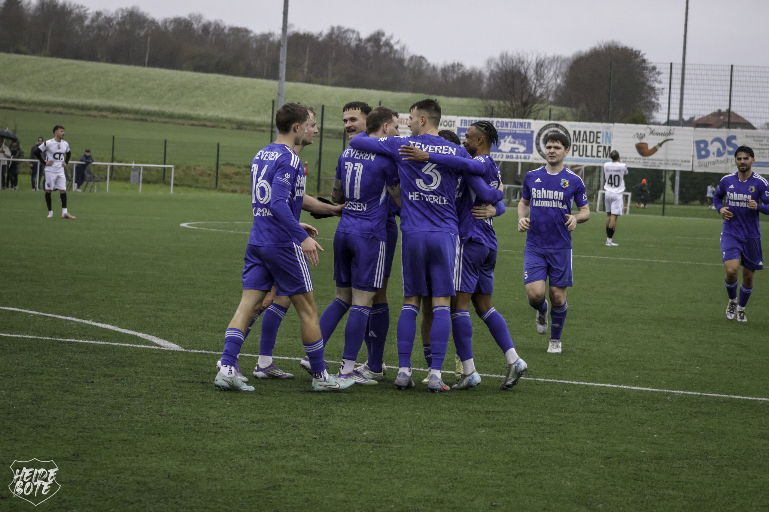 Charakter-Leistung! Teveren trotzt Alu-Pech und holt 2:0-Sieg